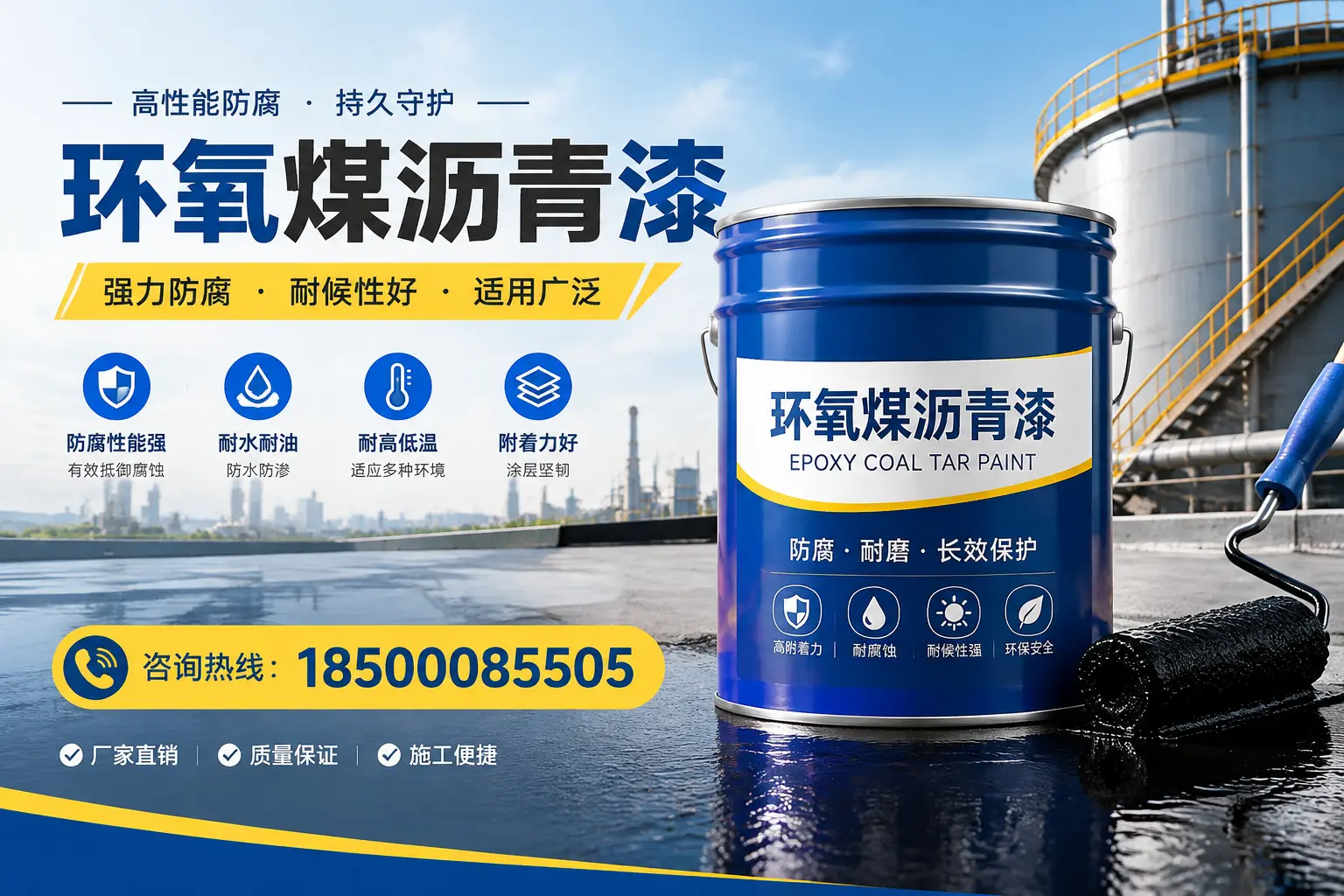 环氧煤沥青漆的储存与运输注意事项，舟山企业须知